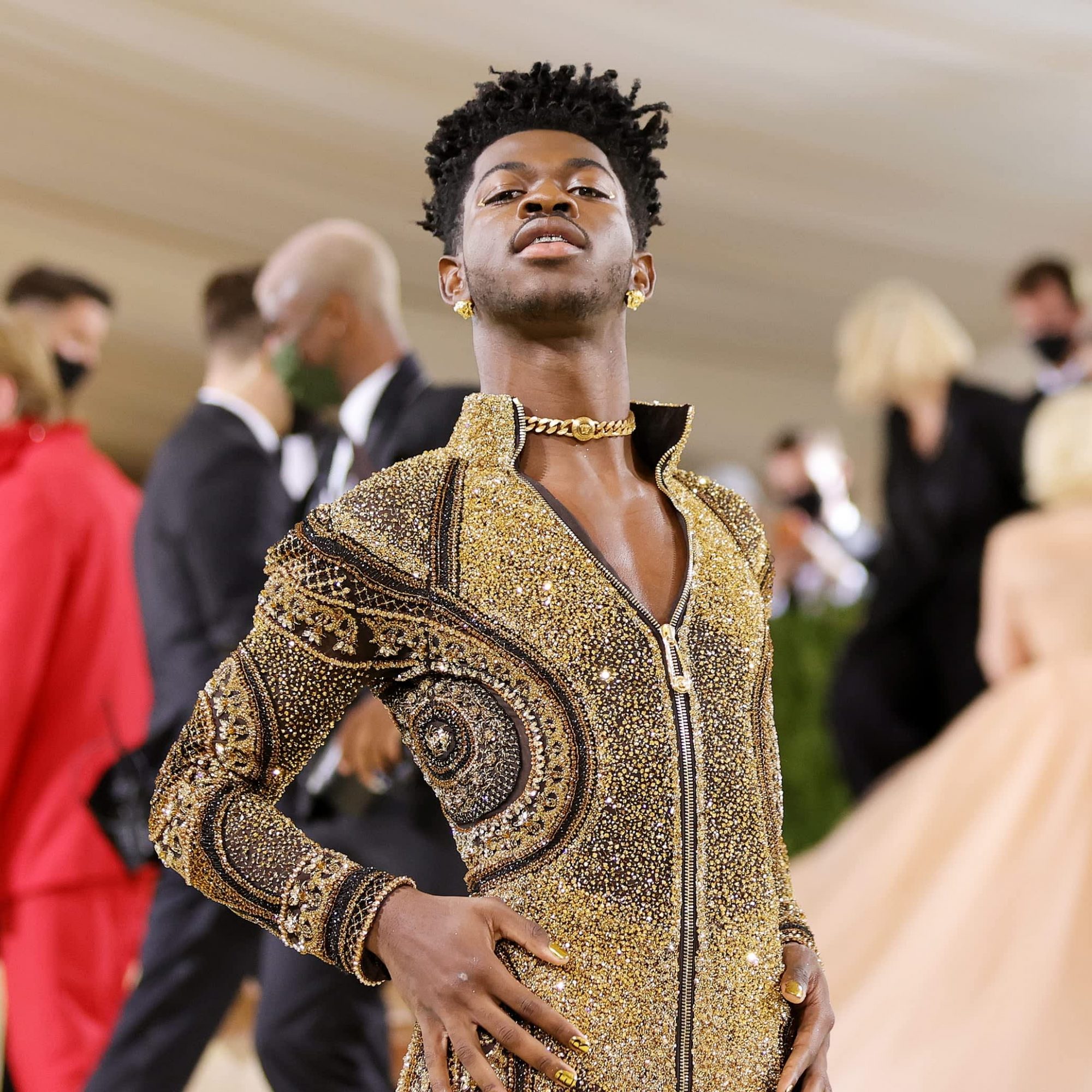 Please Join Us in Bowing Down to Lil Nas X’s 3-in-1 Met Gala Look ...