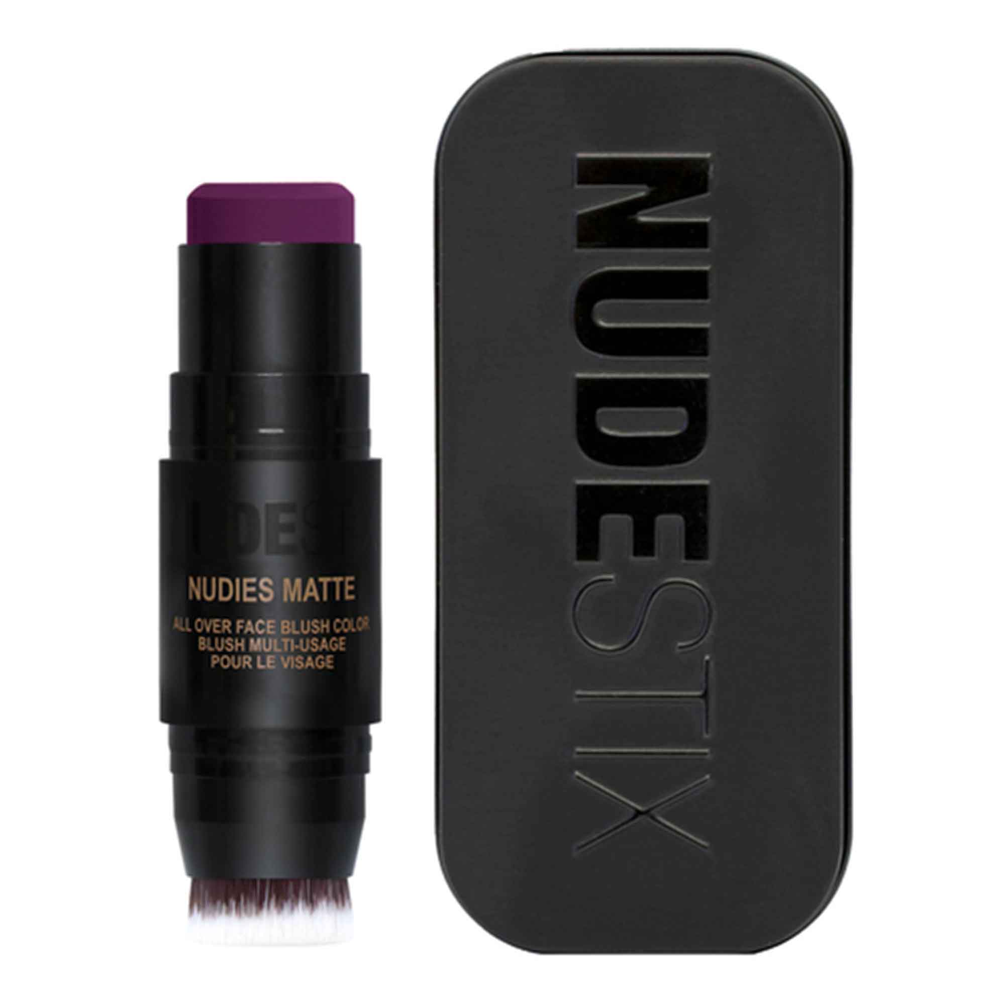 Best Purple Blushes in Australia: Nudestix Nudies Matte All Over Face Color Blush & Bronze in "Moodi Blu"