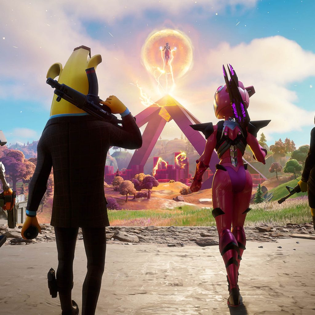 Key art for Fortnite "The End" event