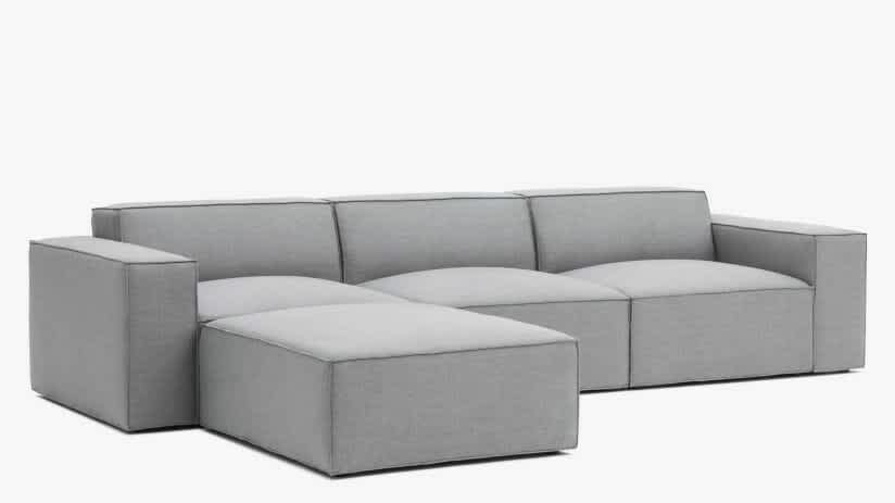 grey sectional