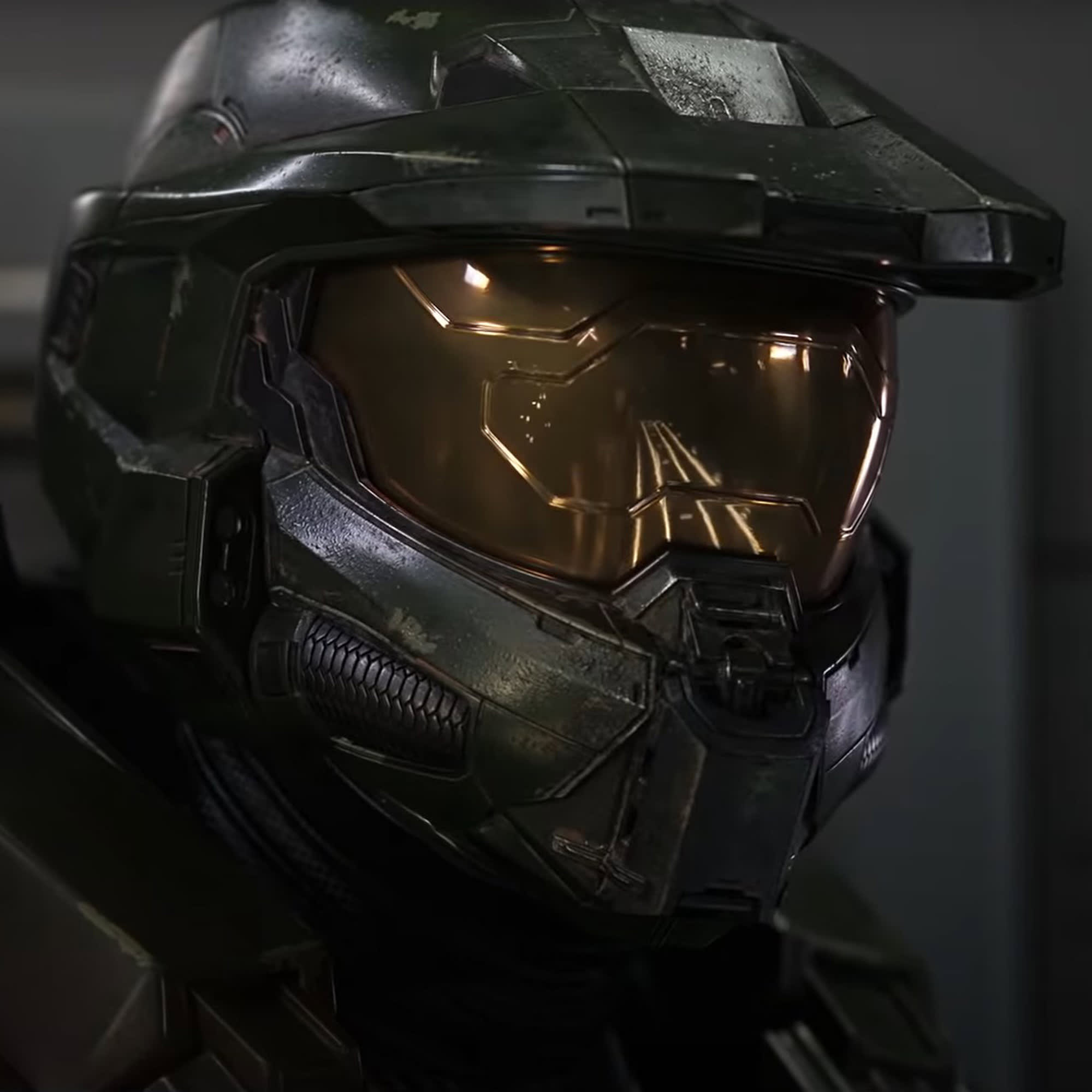 Master Chief in the Halo TV series trailer.