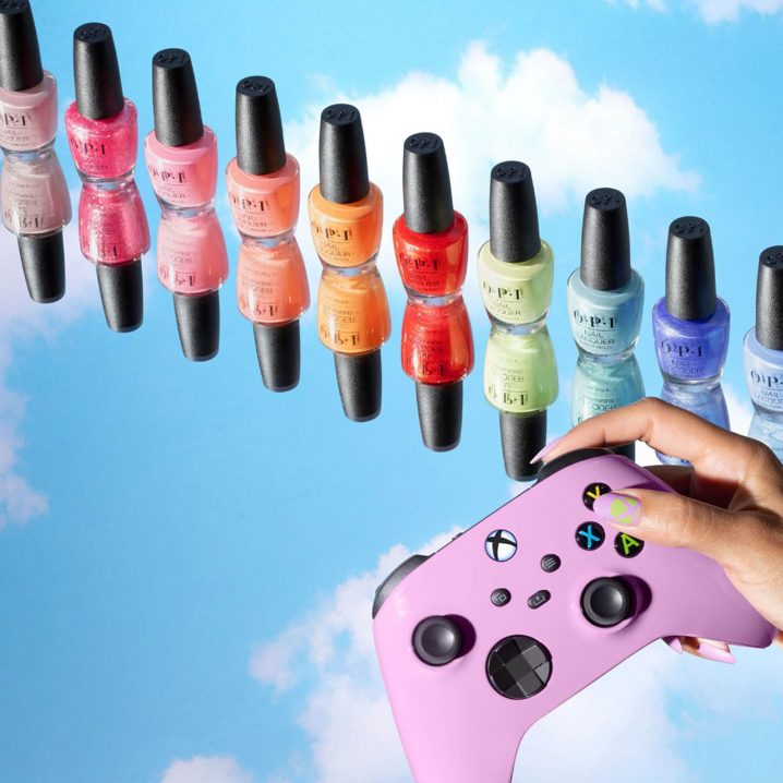 The full OPI x Xbox nail polish collection.
