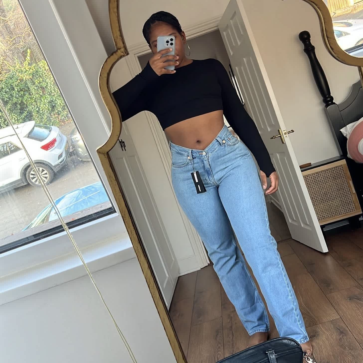 The V-Waist Jean Is the Genius Spring Denim Trend For an Hourglass