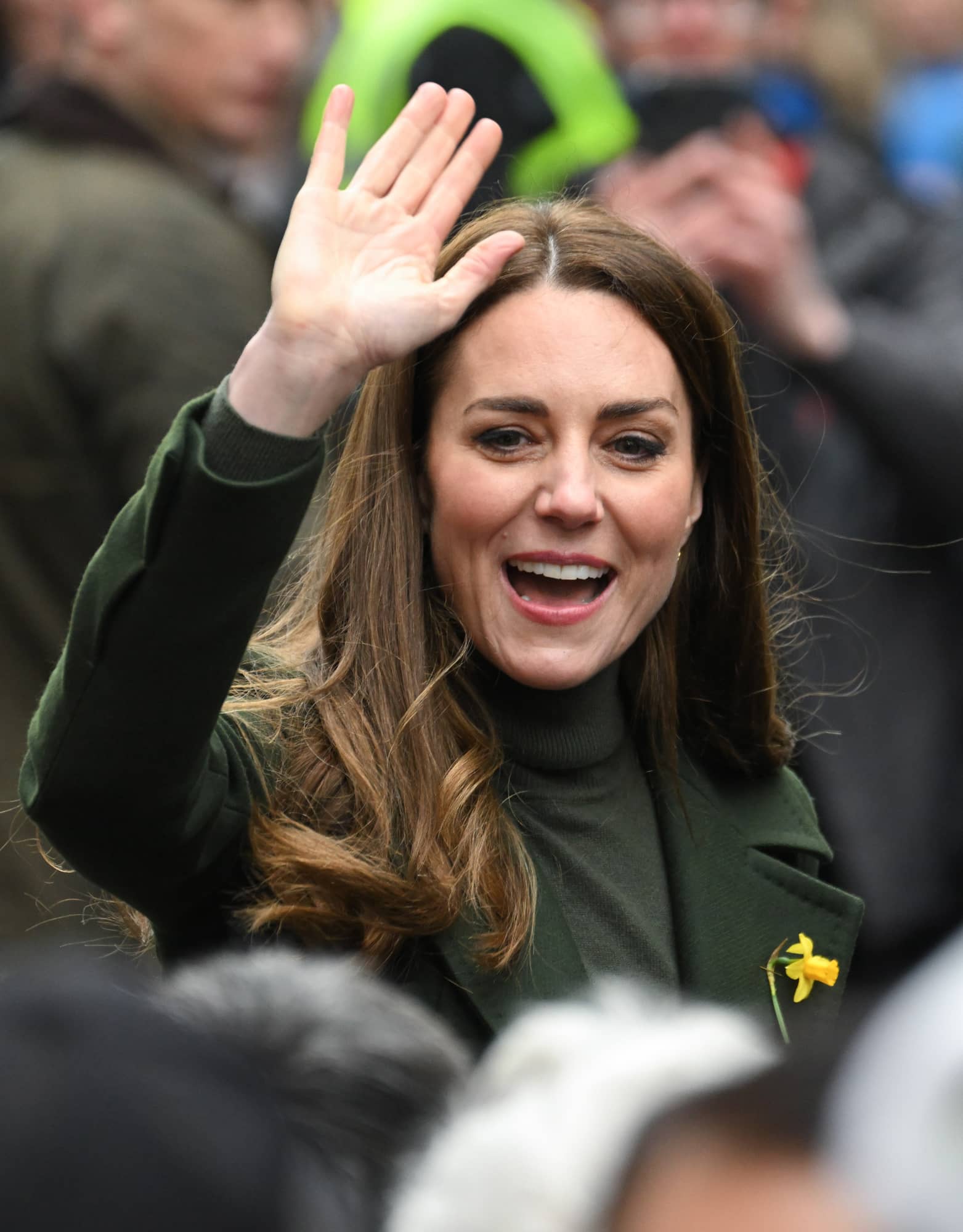 Kate Middleton While on a visit to the Blaenavon Heritage Centre