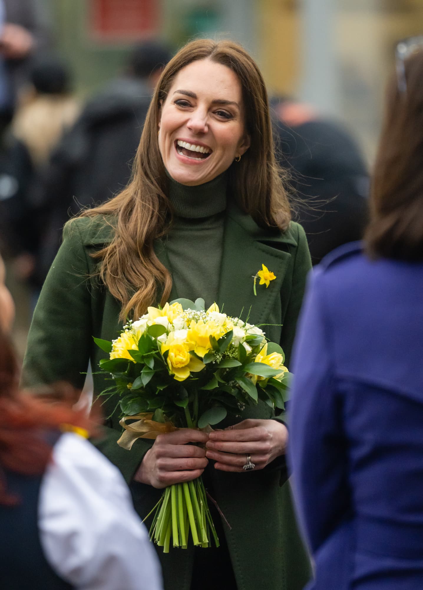 Kate Middleton While on a visit to the Blaenavon Heritage Centre