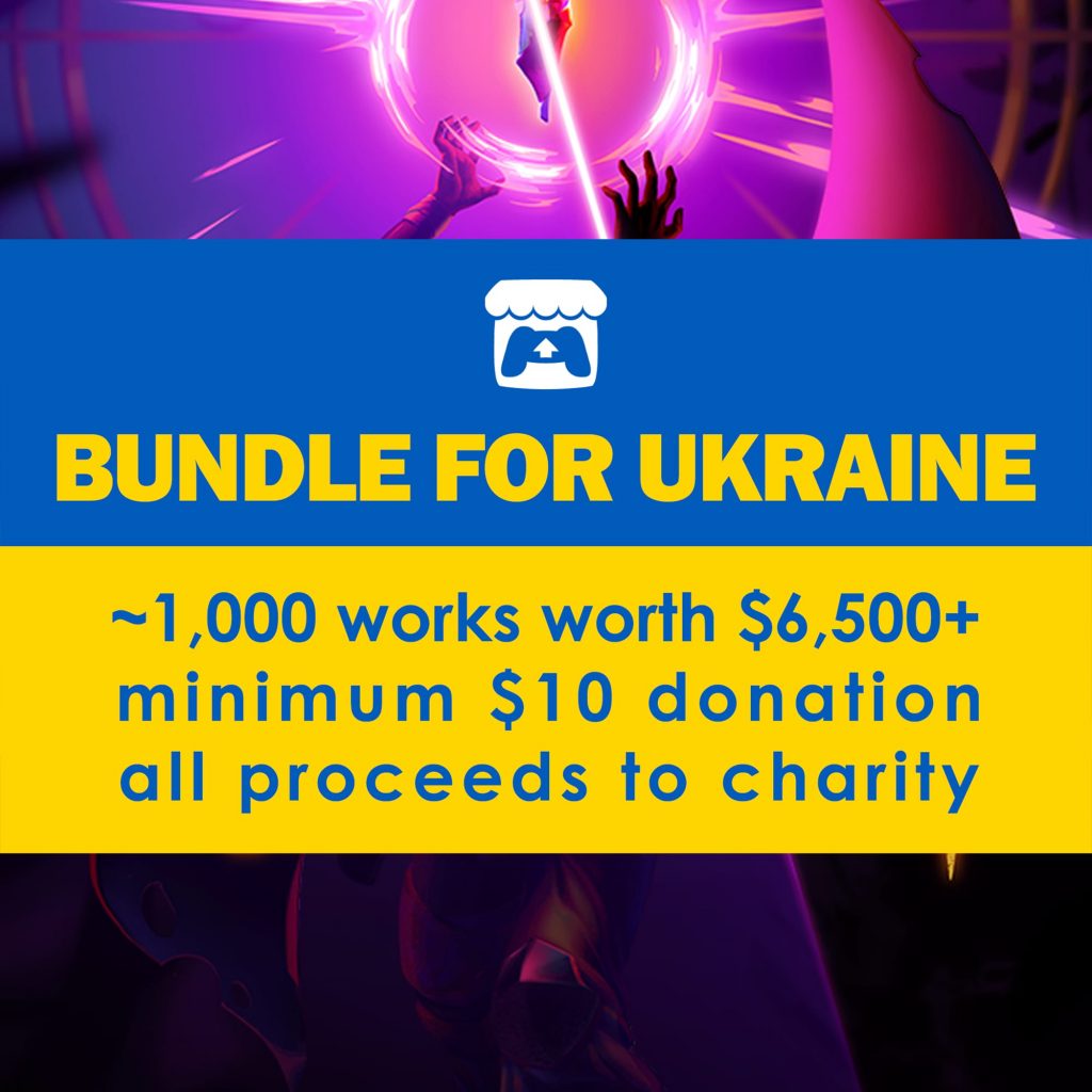 Bundle for Ukraine on itch.io.