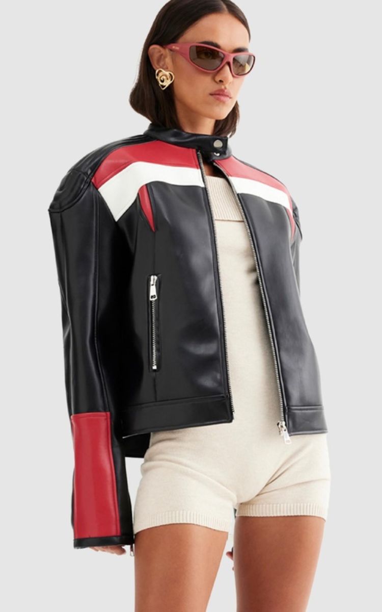 Lionness Top Model Biker Jacket - winter jackets for women