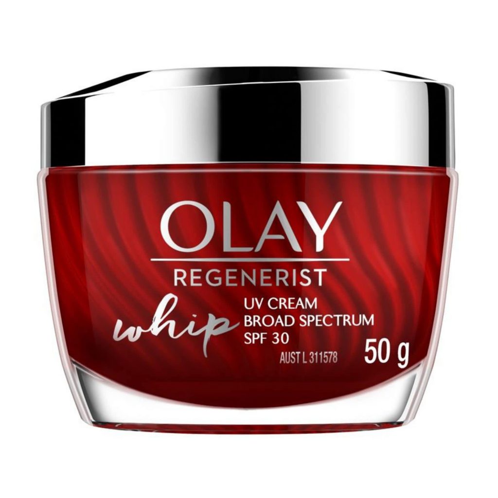 Best Budget Moisturisers: Olay Whip UV Cream Broad Spectrum SPF30