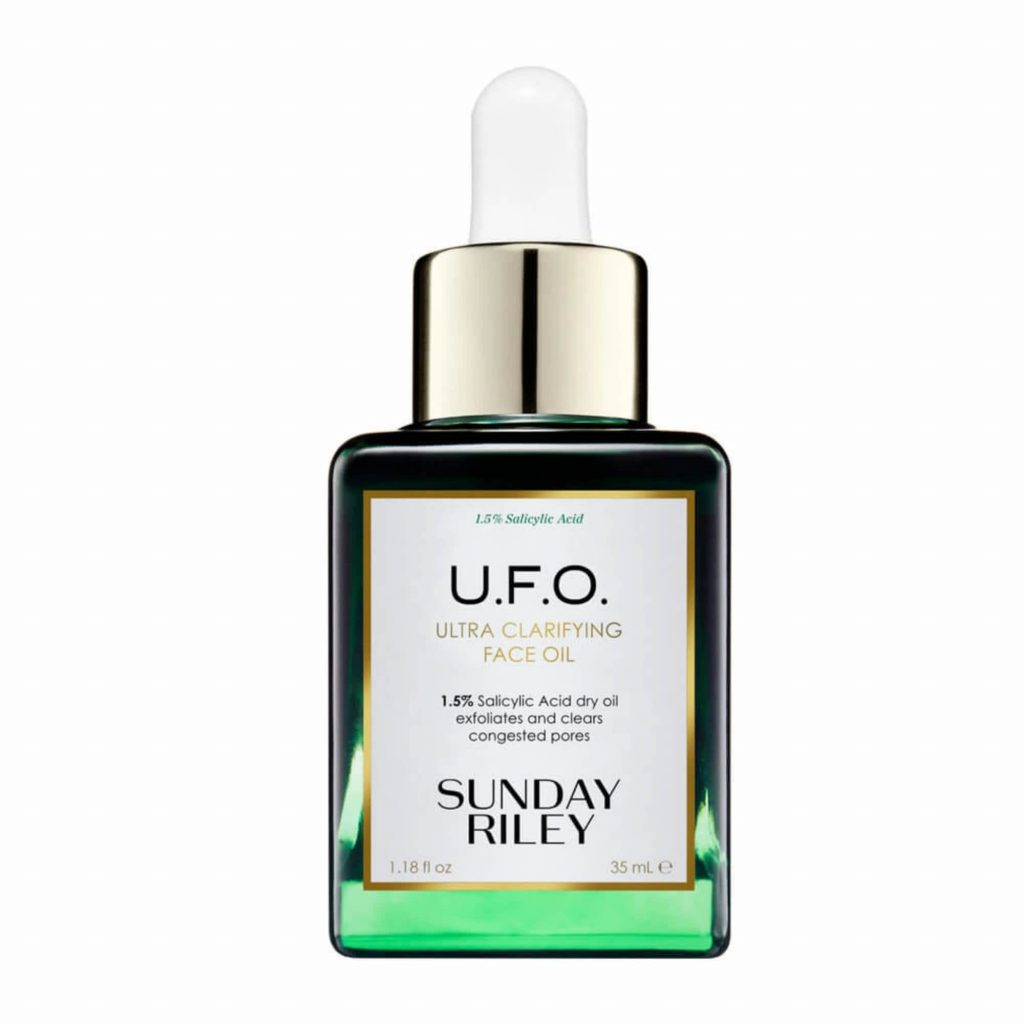 Best Facial Oil for Skin With Acne: Sunday Riley, UFO Ultra Clarifying Facial Oil