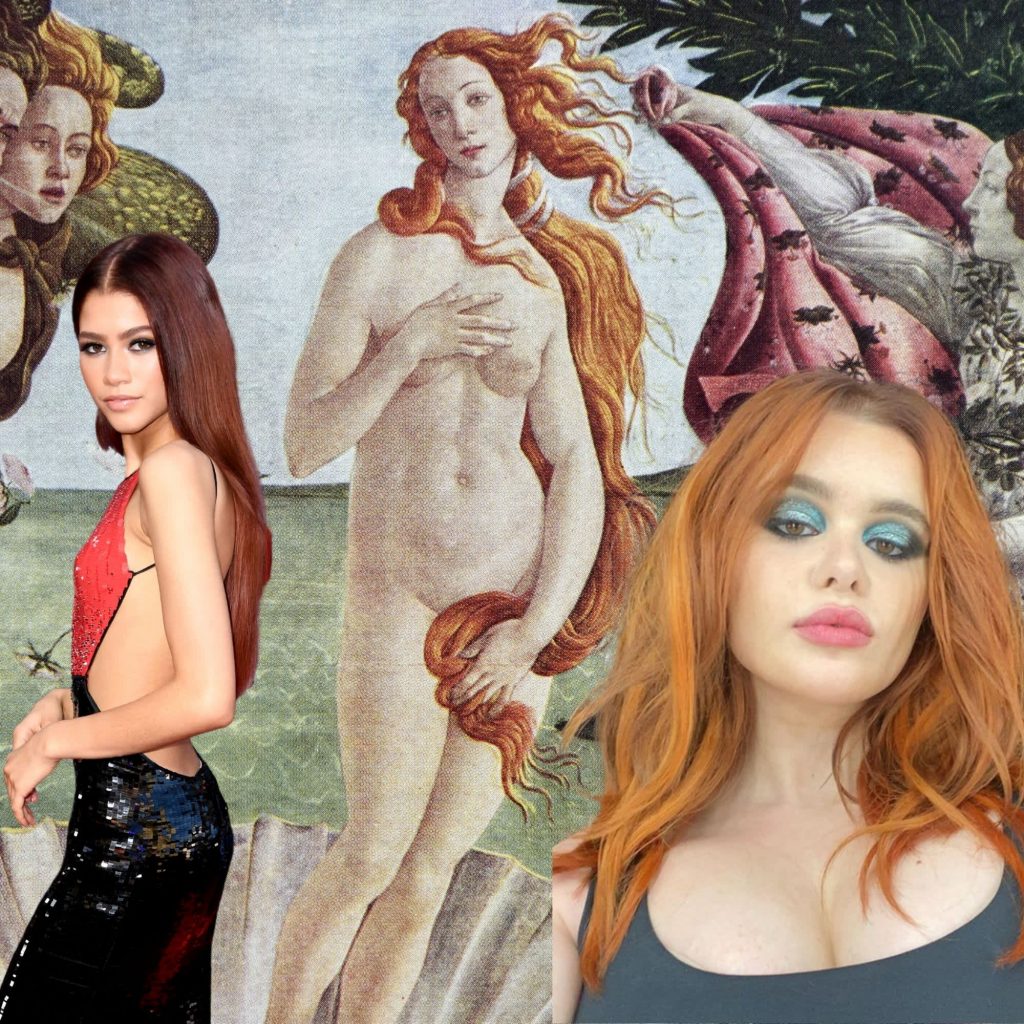 From The Birth of Venus to Euphoria High, redheads and copper tones have an enduring appeal
