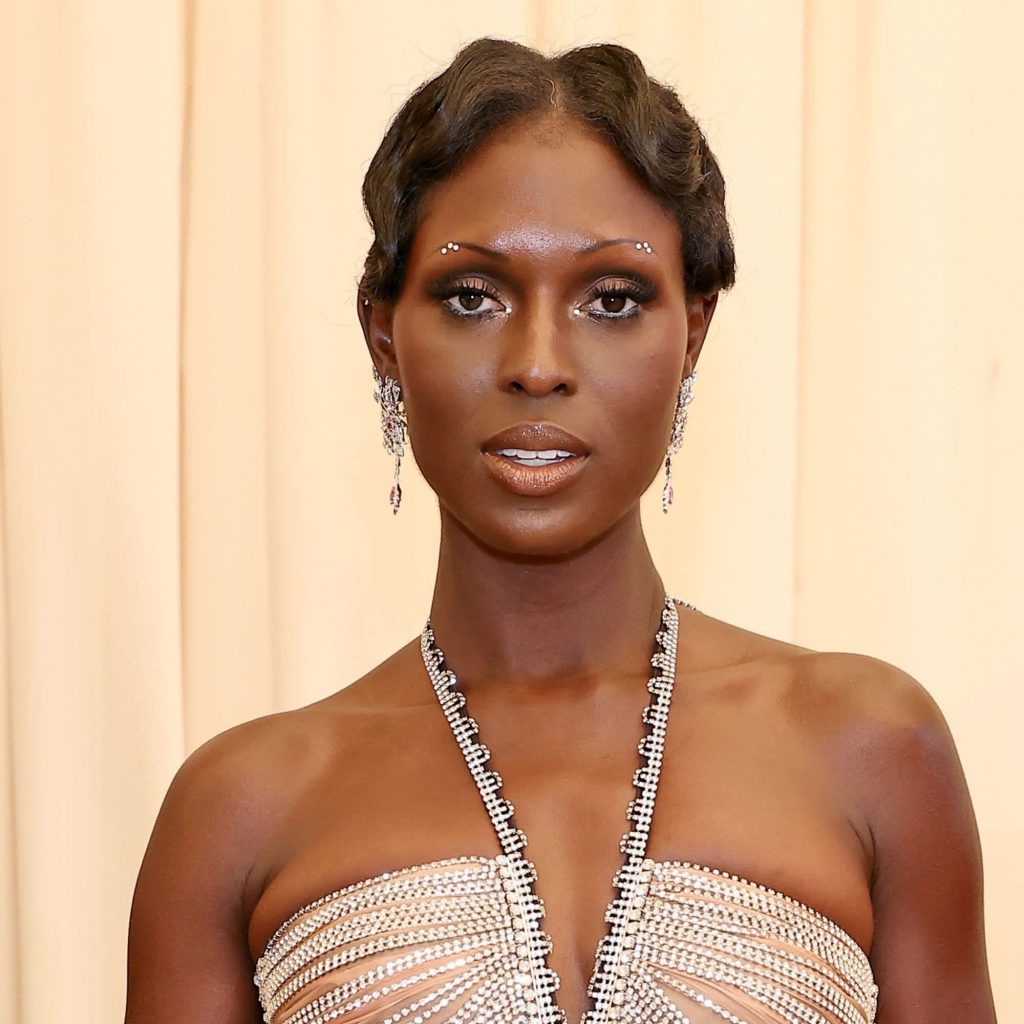 Jodie Turner-Smith wearing Gucci Beauty at the Met Gala