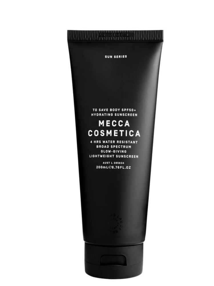 Best Sunscreens: Mecca Cosmetica, To Save Body SPF50+  ($40)