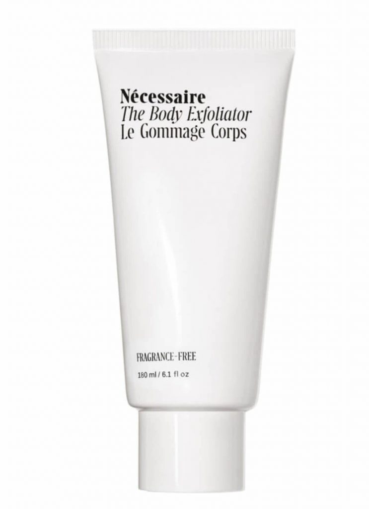 Necessaire, The Body Exfoliator will give you polished pins 