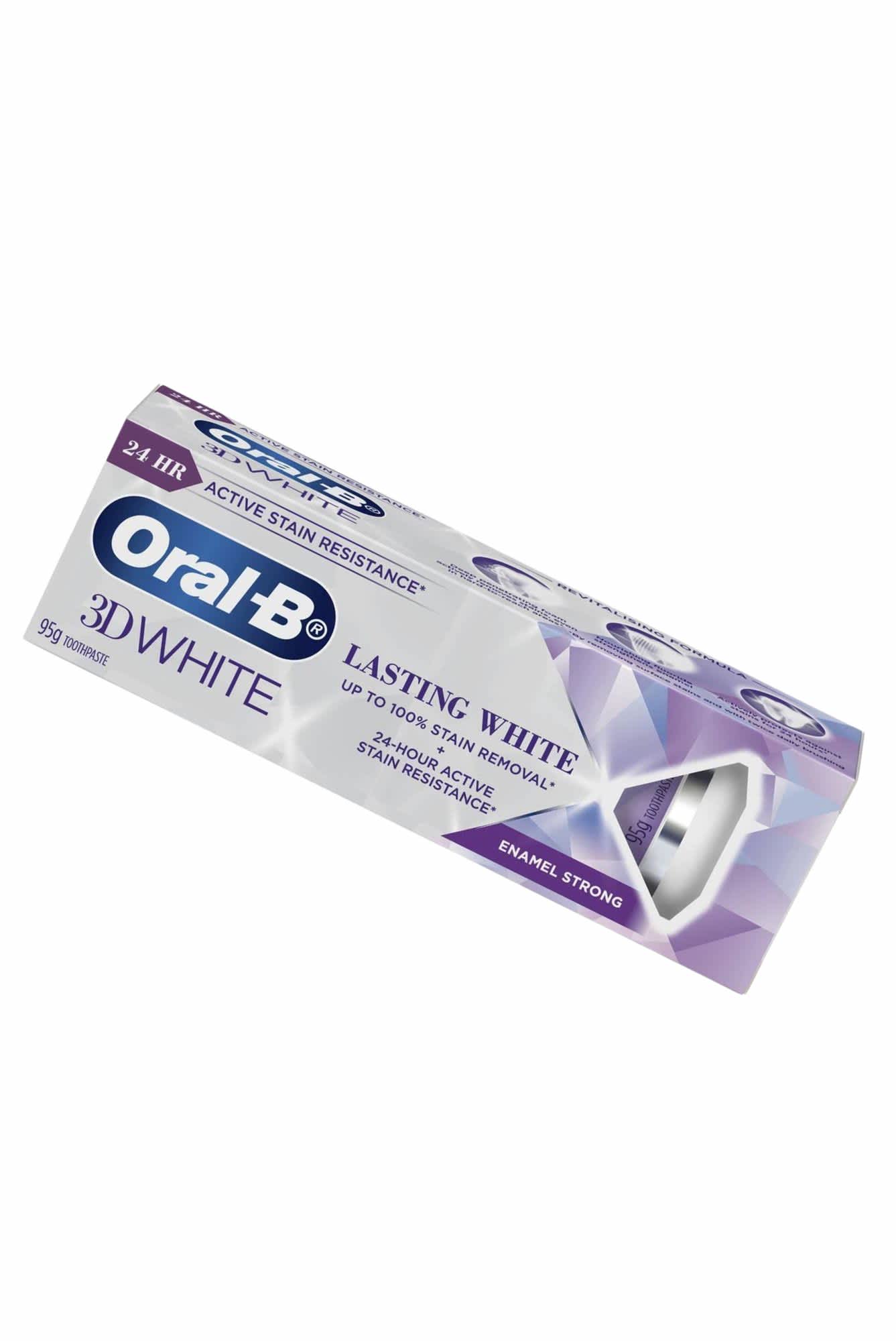 Oral B, 3D Lasting White Enamel Strong Toothpaste ($9)