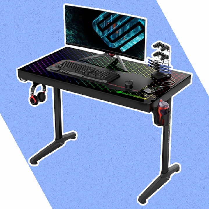 Eureka Ergonomic GTG-I43 gaming desk.