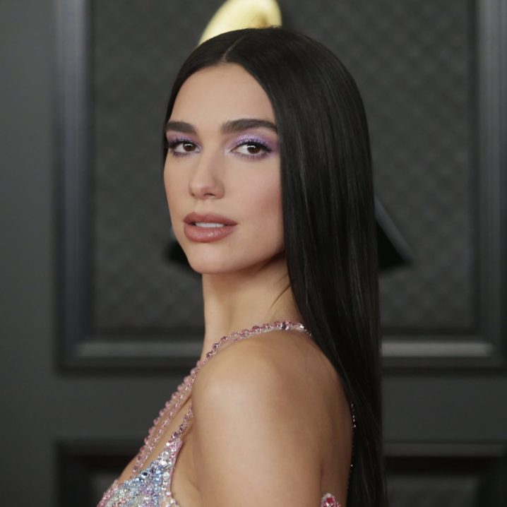 Dua Lipa's Pastel French Manicure For Summer