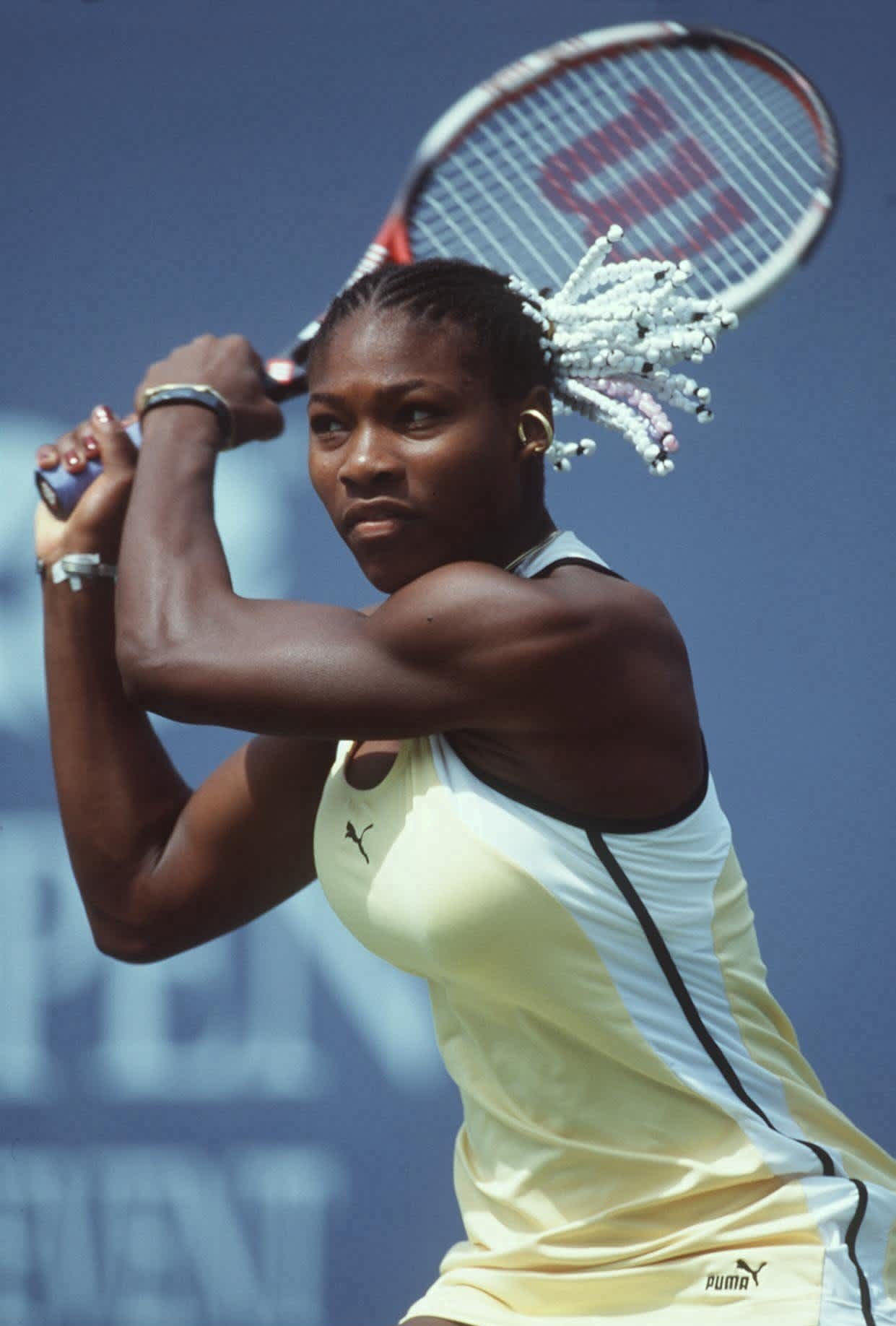Serena Williams's Braids at the 1999 US Open