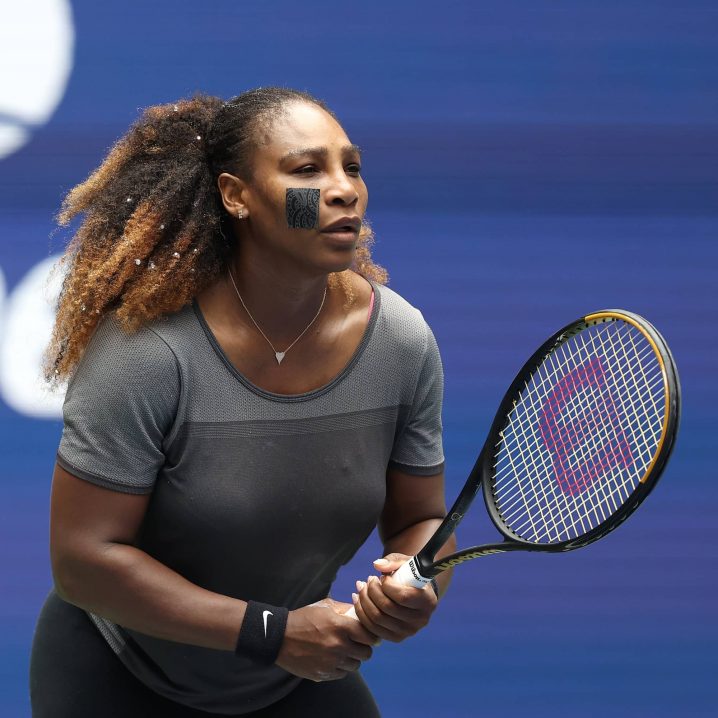 Why Does Serena Williams Wear Tape on Her Face?