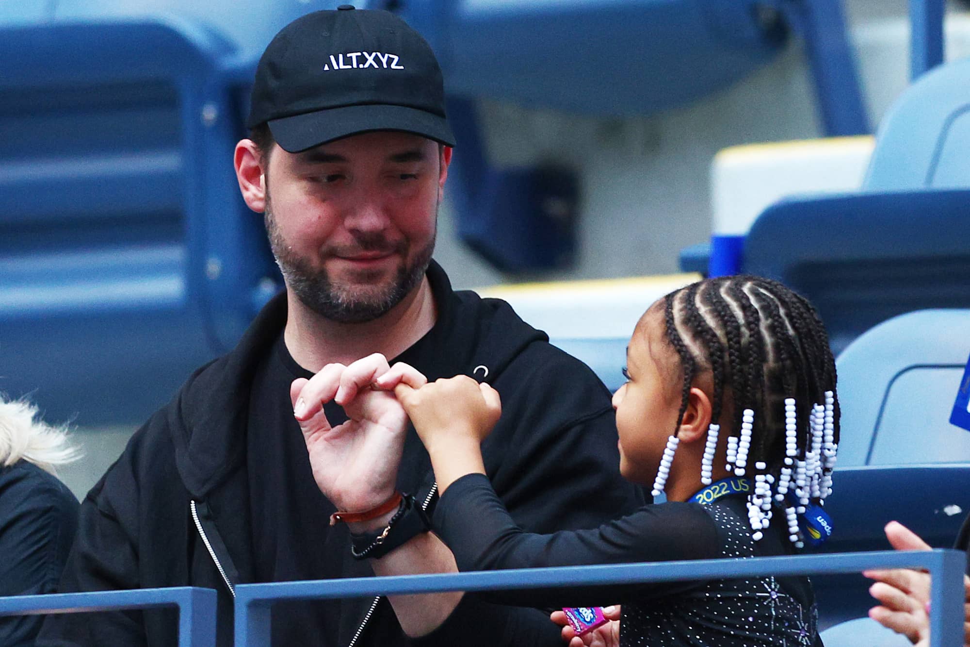 Olympia Ohanian's Braids at the 2022 US Open
