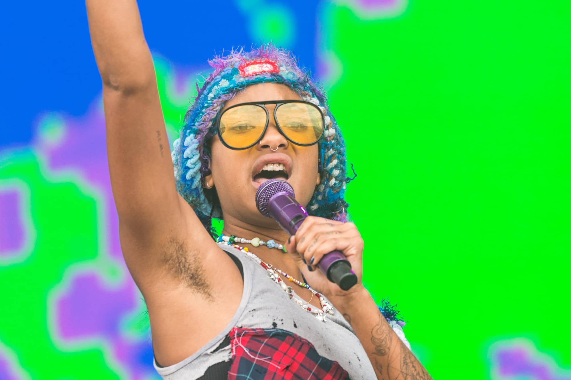 Willow Smith Armpit Hair at Reading Festival