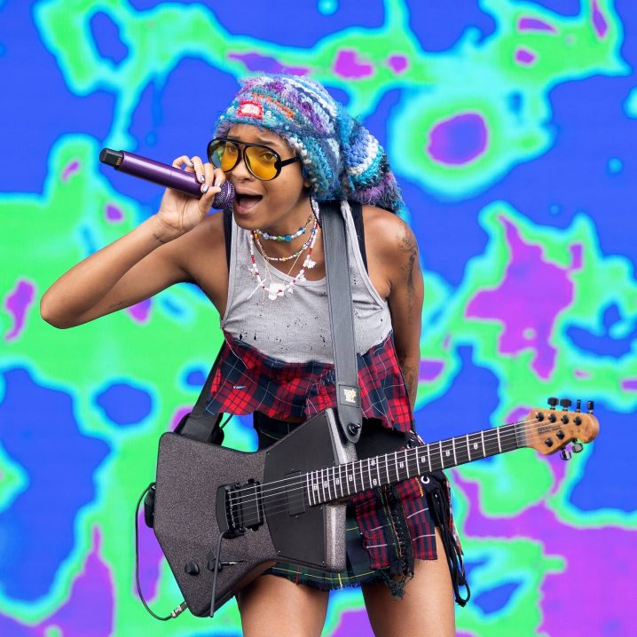 Willow Smith Armpit Hair at Reading Festival