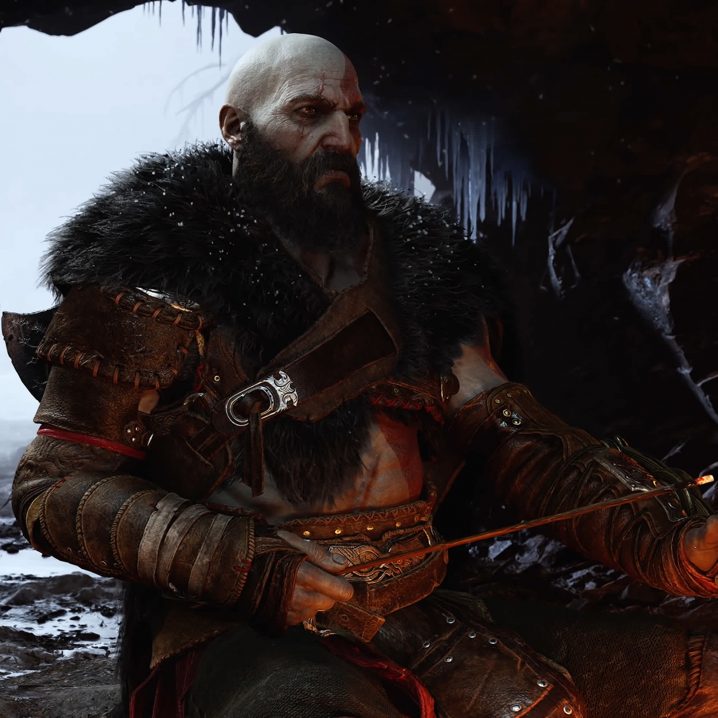 Kratos in God of War: Ragnarok.