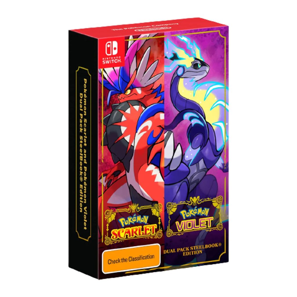 Pokemon Scarlet and Violet dual pack.