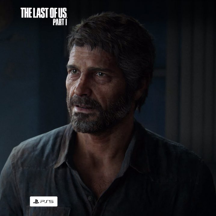 Joel in The Last of Us Part 1.
