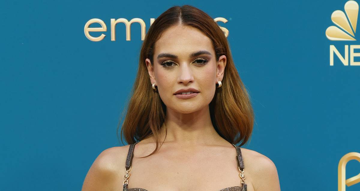 3. The Evolution of Lily James' Blonde Hair - wide 7