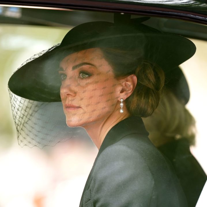 Kate Middleton wore Queen Elizabeth II's Pearl Choker to Funeral