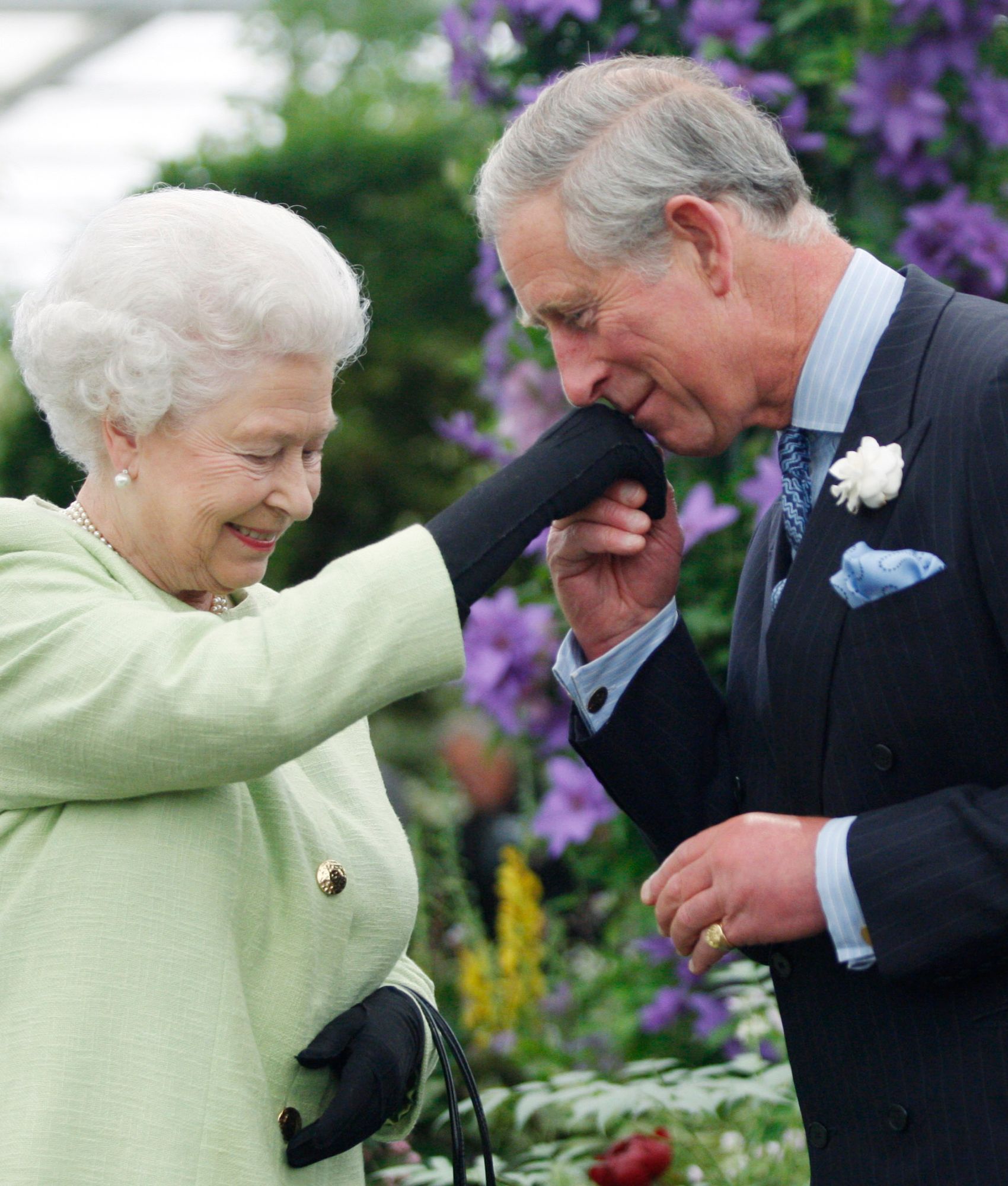 Queen Elizabeth II and her heir Prince Charles 