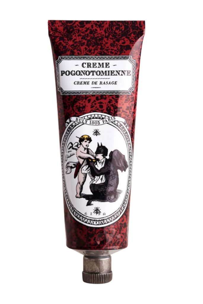 Best Men's Grooming: Crème Pogonotomienne Shaving Cream, ($48) 