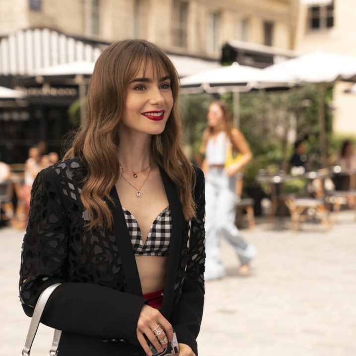 Lily Collins Gets Bangs in Emily in Paris Season 3 Teaser