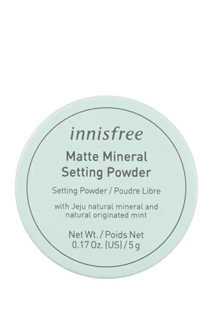 Setting Powder for Humid Weather: Innisfree, Matte Mineral Setting Powder ($12)