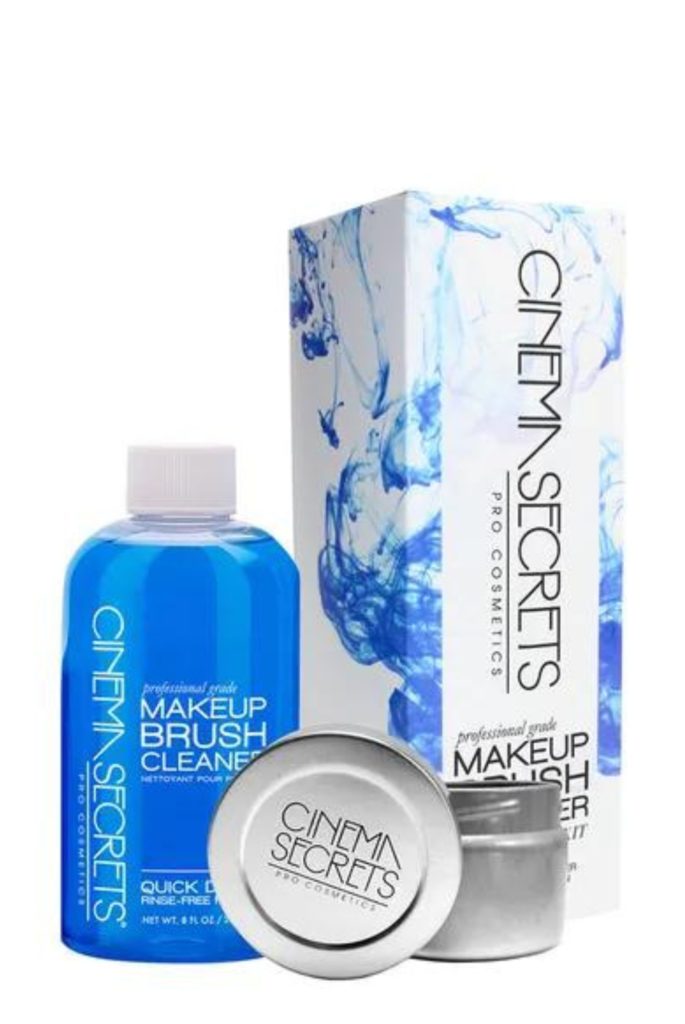 Cinema Secrets, Professional Makeup Brush Cleaner Pro Starter Kit + Tin ($49) Image credit: Cinema Secrets