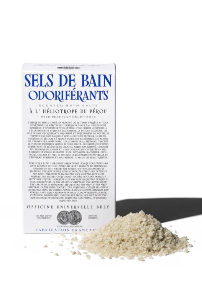 . Officine Universelle Buly Fragrant Bath Salts with Heliotrope ($53) Image credit: Mecca 