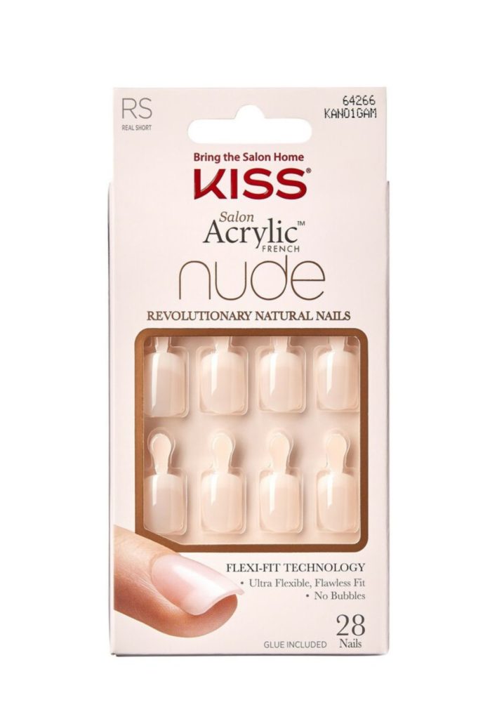  Kiss, Acrylic Nude French Nails, ($19) Image credit: KISS 