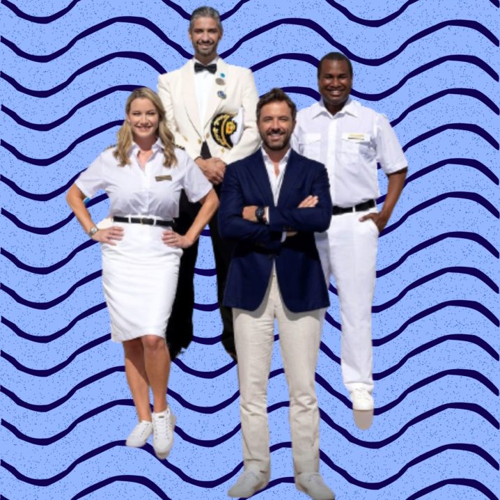 Exciting and new introductions between the original cast of The Love Boat  and The Real Love Boat hosts and crew - Princess Cruises