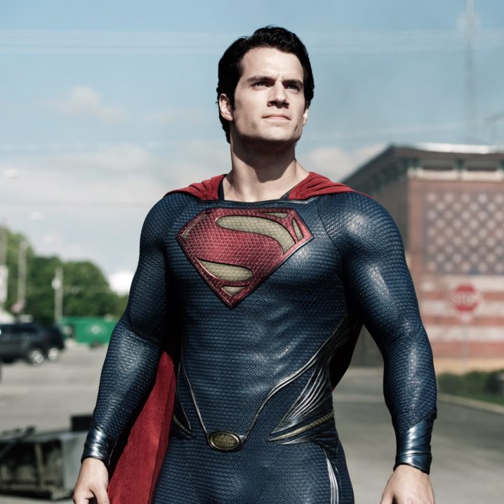 Justice League star Henry Cavill suits up as Superman once again