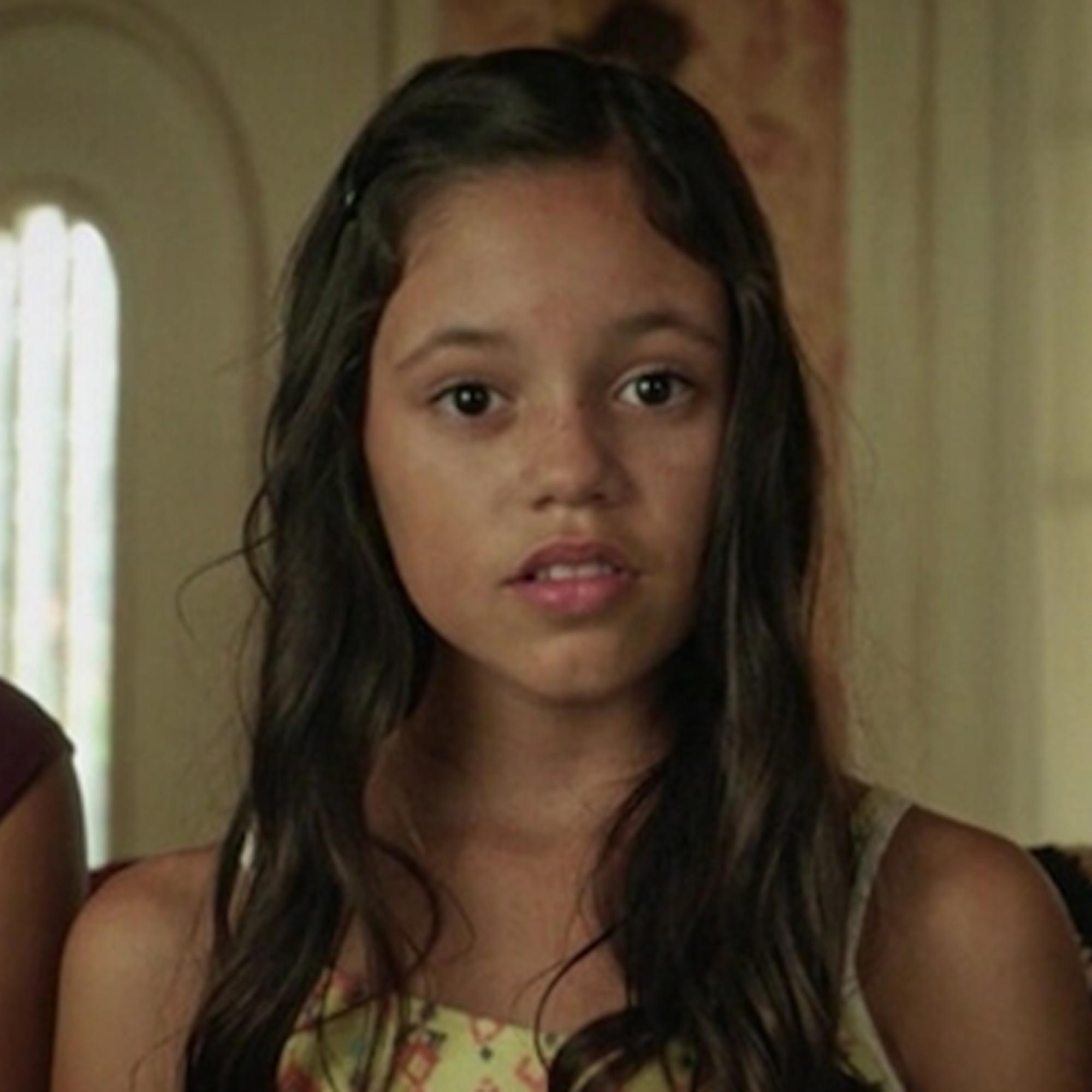 Jenna Ortega as young Jane in "Jane the Virgin".
