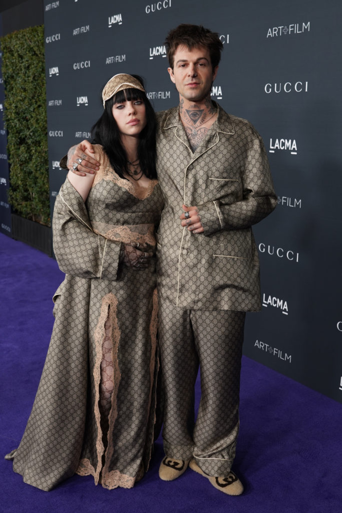 Billie Eilish Wears a Double-Slit Lace Gown on the Red Carpet With Jesse  Rutherford | POPSUGAR Australia