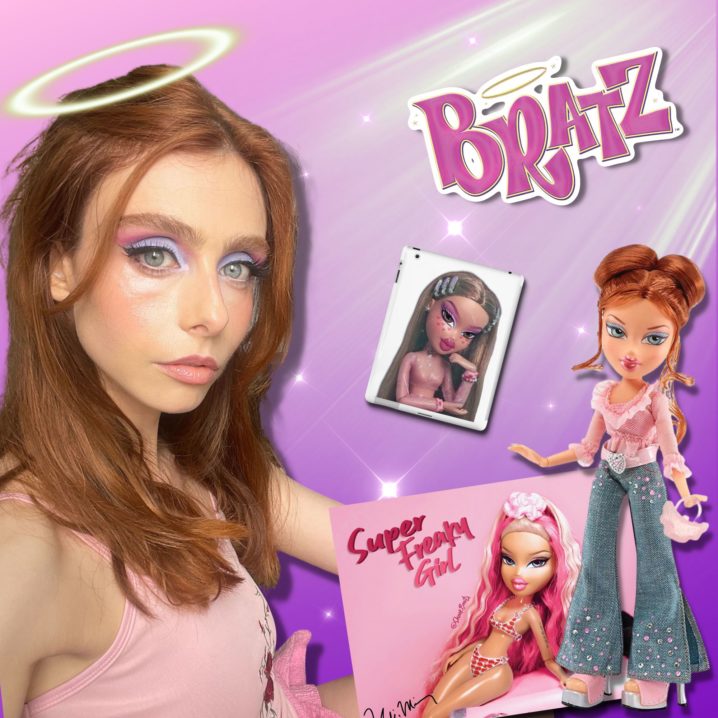 bratz doll makeup tutorial