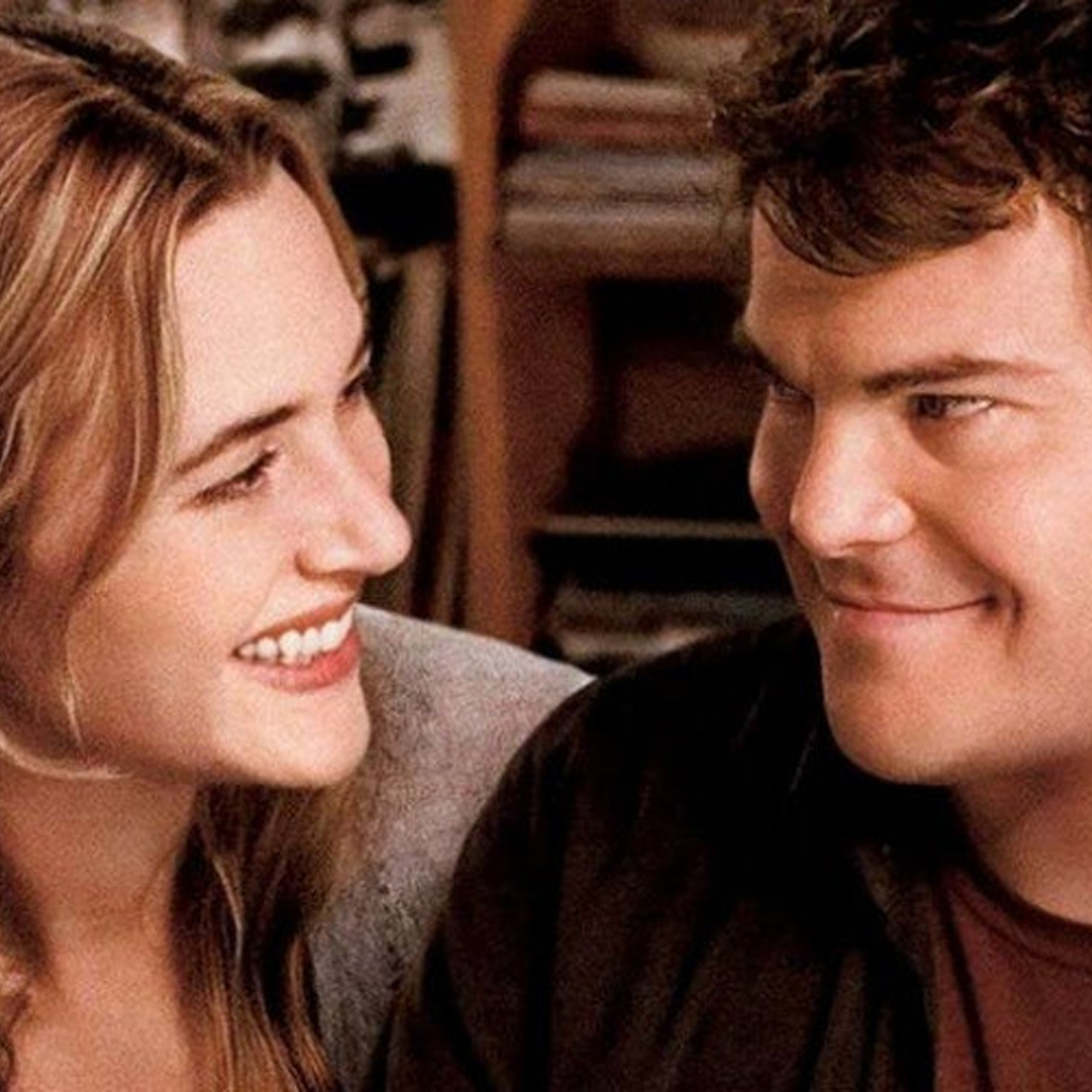 Kate Winslet and Jack Black in The Holiday.