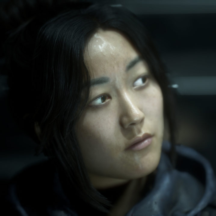 Karen Fukuhara in The Callisto Protocol.