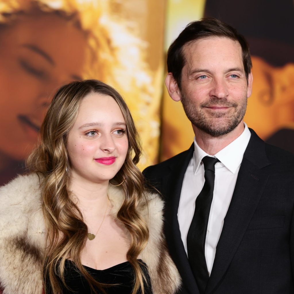 Tobey Maguire Hits the Red Carpet With 16-Year-Old Daughter Ruby For the First Time - Vimarsana News