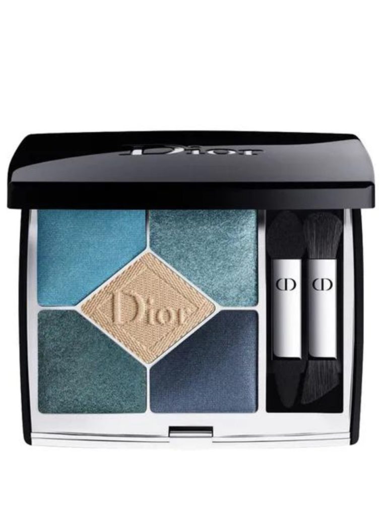 Best denim wash shadow palettes: Dior 5 Coleaurs Couture Eyeshadow Palette in "279 Denim", ($115) 