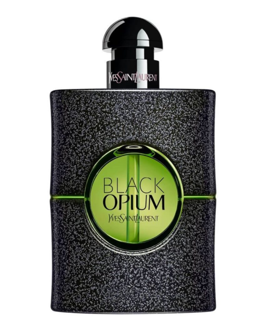 Best sweet-smelling perfumes: YSL Black Opium, Illicit Green ($200)
