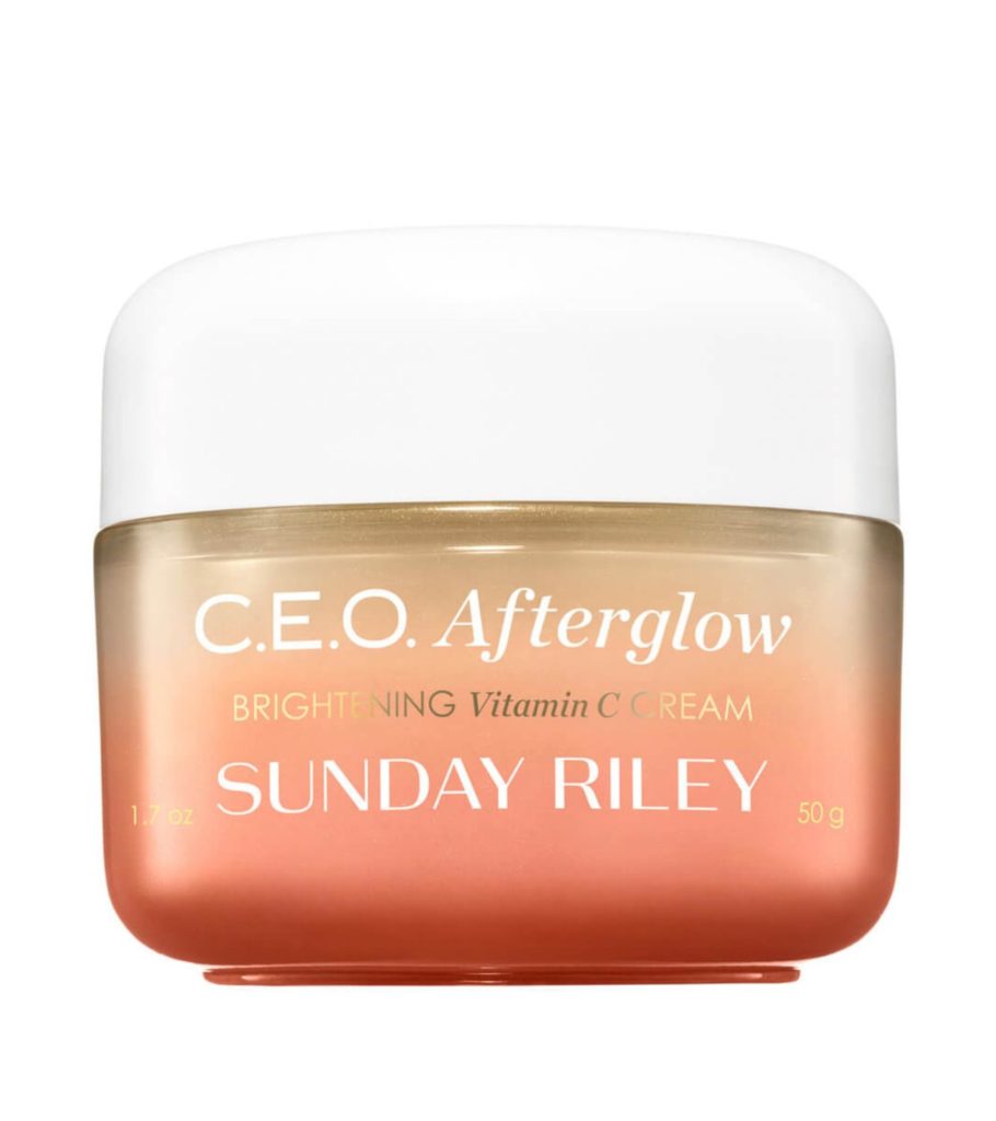 Sunday Riley, Afterglow Brightening Vitamin C Cream ($98) Image Credit: MECCA