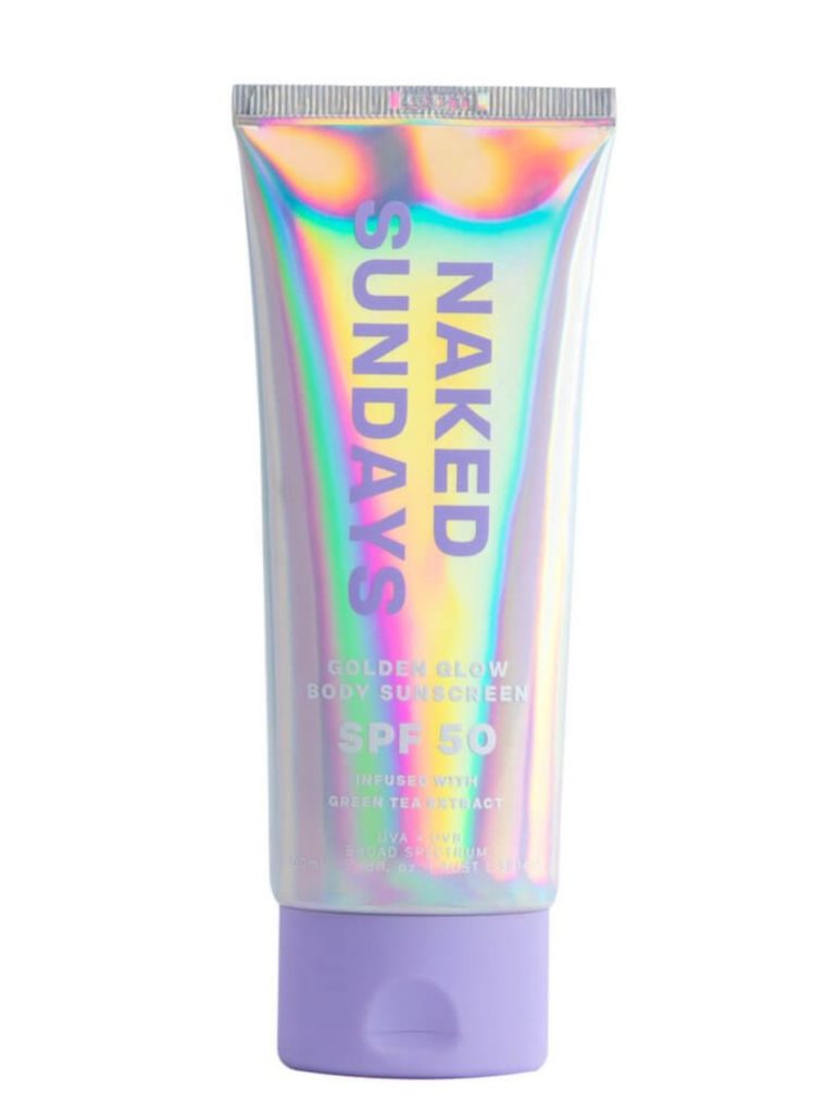 Best Glow Tanning Product: Naked Sundays, Golden Glow Body Sunscreen 