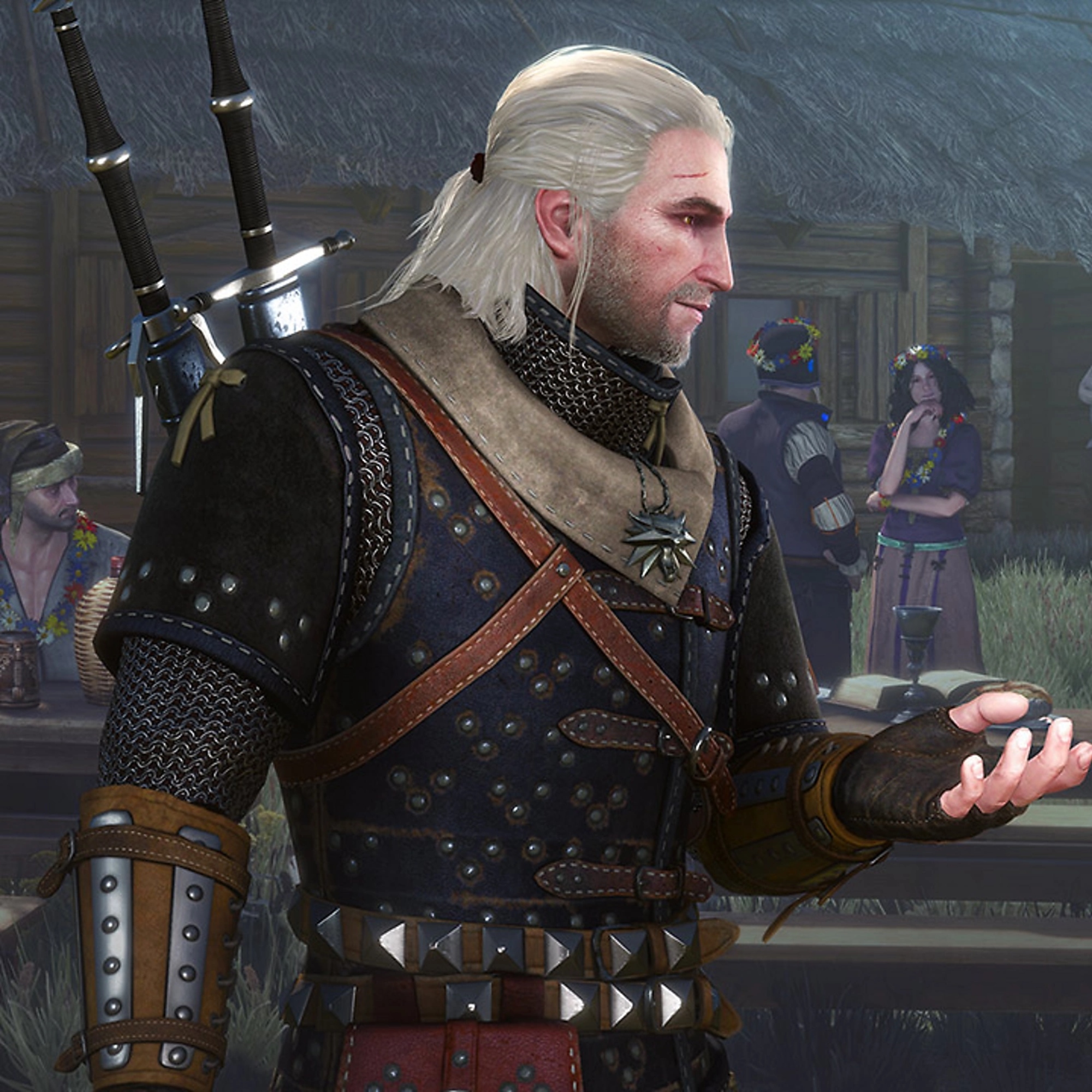 Geralt in The Witcher 3 expansion Hearts of Stone.